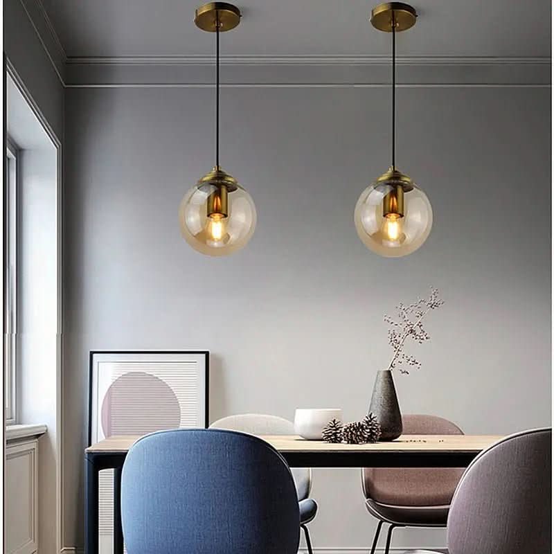 Luminária de Teto Minimalista Pendente LED - Ilumine Seu Ambiente com Estilo - Minha loja