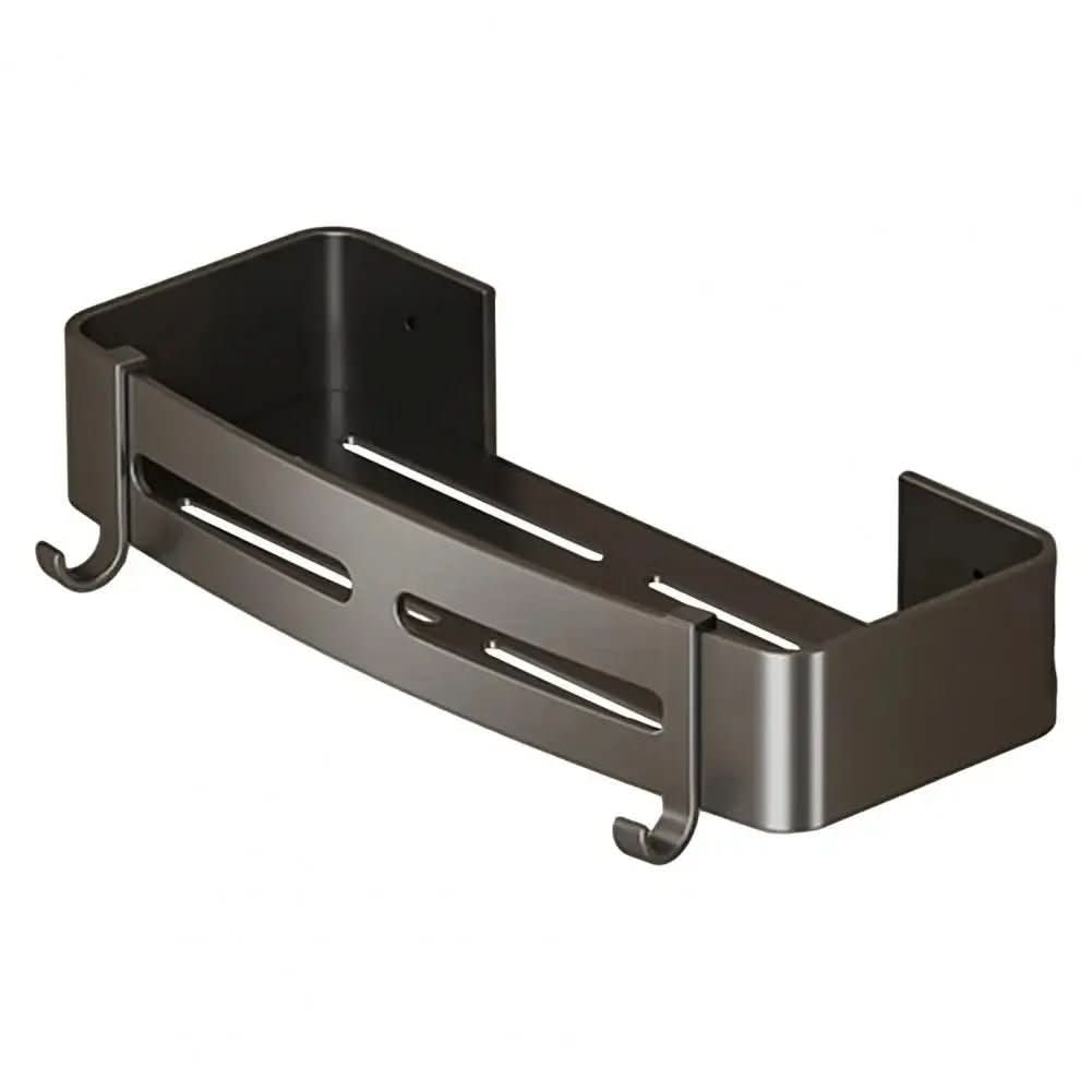 Kit Acessórios para Banheiro Completo 5 Peças Inox - Toalheiro Grafite Escovado - Minha loja