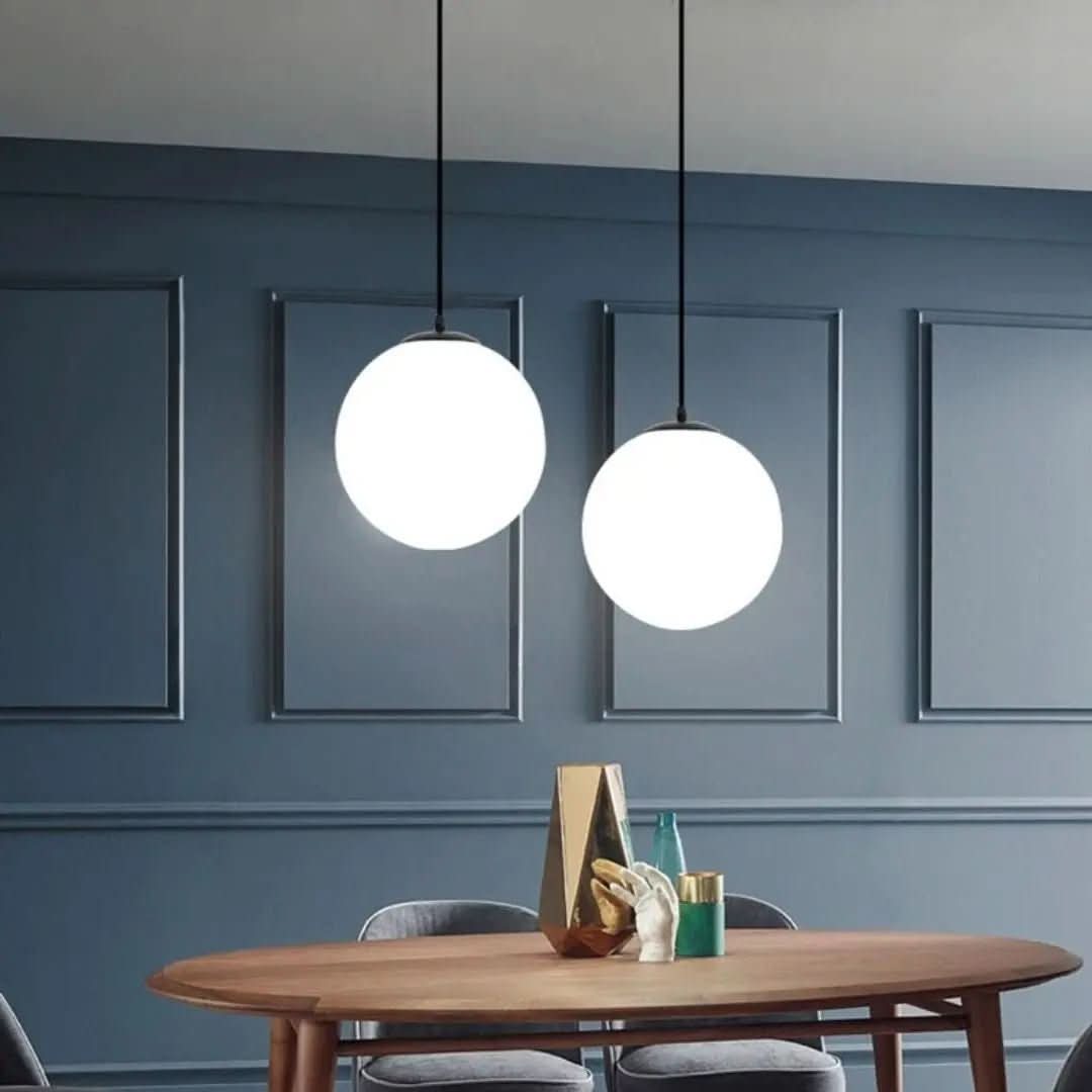 Luminária de Teto Globo Minimalista LED - Ilumine Seu Ambiente com Estilo Moderno - Minha loja