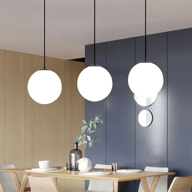 Luminária de Teto Globo Minimalista LED - Ilumine Seu Ambiente com Estilo Moderno - Minha loja
