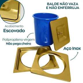 Lixeira De Embutir - Minha loja