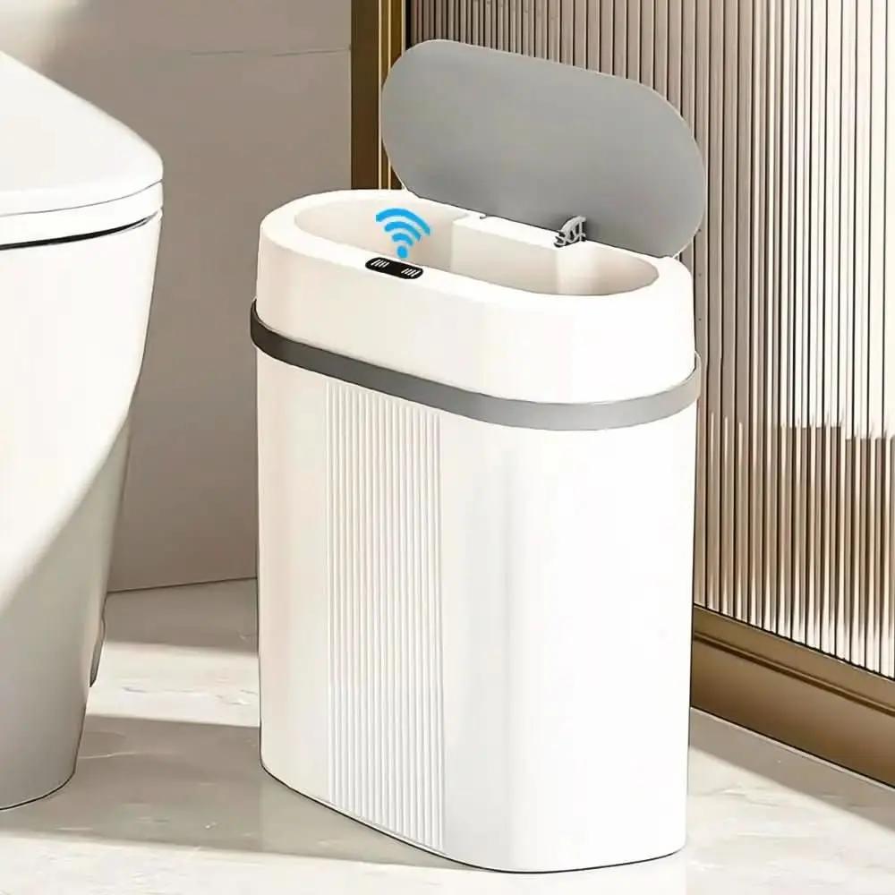 Mülleimer für Badezimmer, Küche und Büro mit Smart Sensor - Praktikabilität und Hygiene - Mein Shop