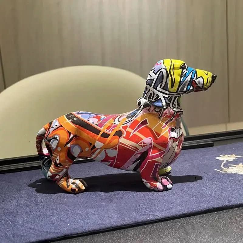 Estatueta Bulldog Abstrato - Minha loja