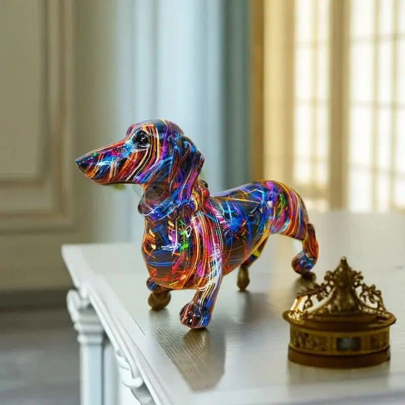 Estatueta Bulldog Abstrato - Minha loja