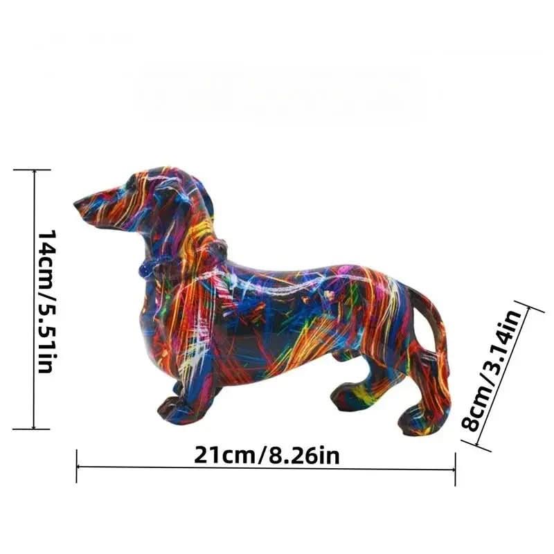 Estatueta Bulldog Abstrato - Minha loja