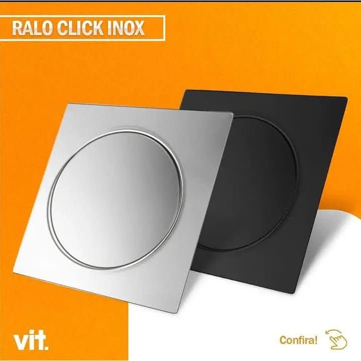 Ralo Click Inteligente Para Banheiro Veda Cheiro - Minha loja