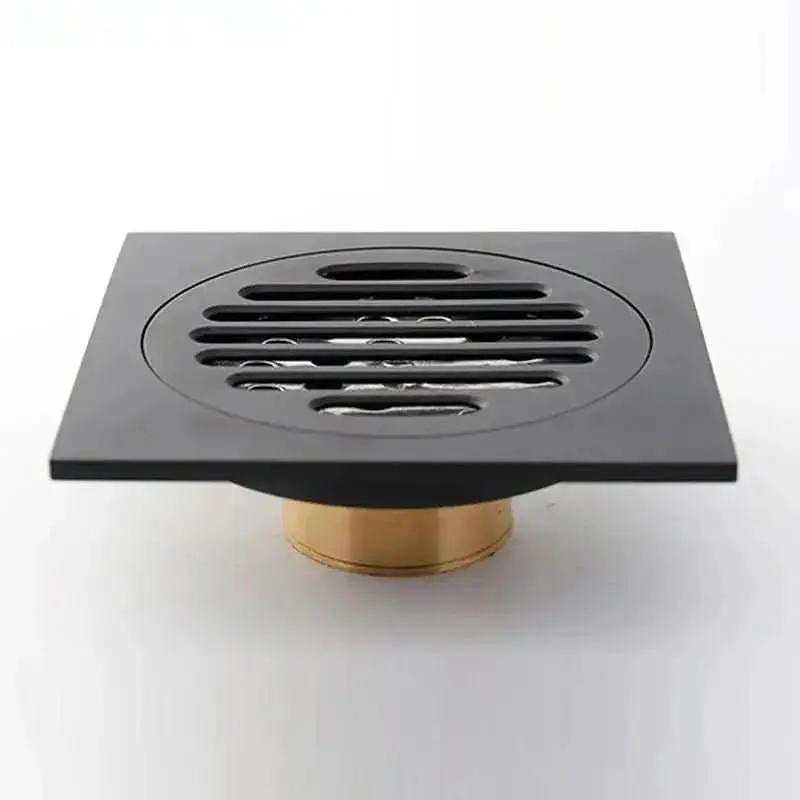 Matte Black Click Drain 10x10cm - Mein Shop