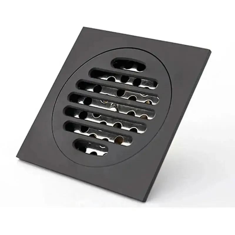 Matte Black Click Drain 10x10cm - Mein Shop