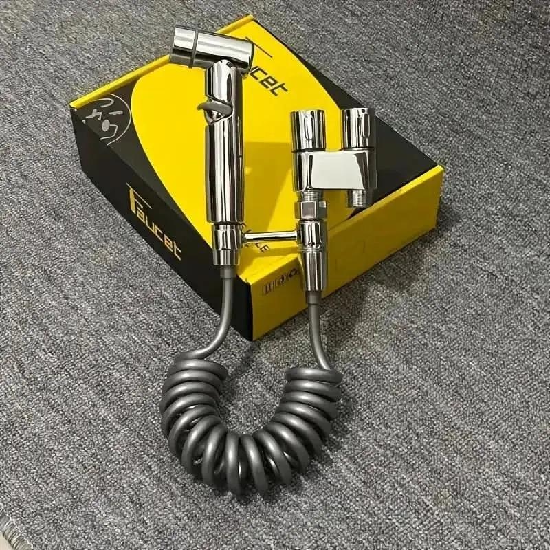 Hygienische Dusche für das komplette Badezimmer mit verstellbarem Hochdruckstrahl – einfache Installation – mein Shop