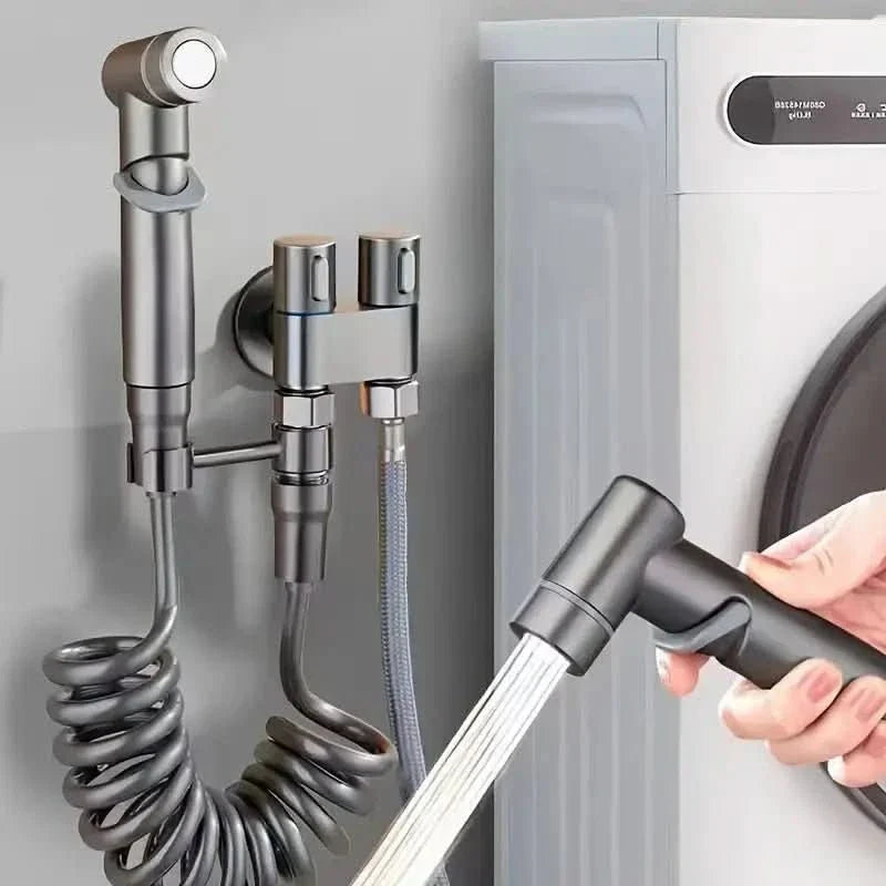 Ducha Higiênica para Banheiro Completo com Spray de Alta Pressão Regulável - Instalação Fácil - Minha loja