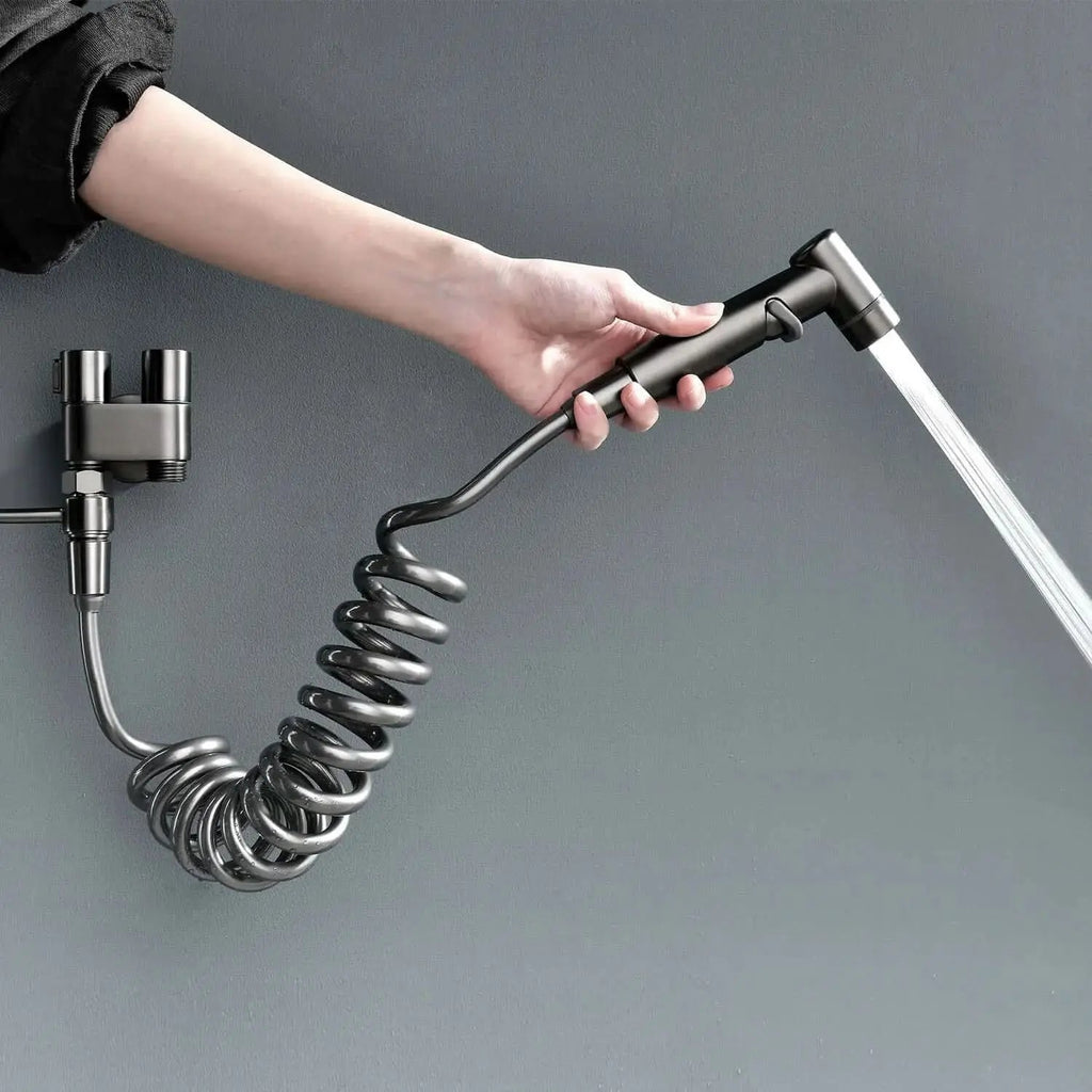 Hygienische Dusche für das komplette Badezimmer mit verstellbarem Hochdruckstrahl – einfache Installation – mein Shop
