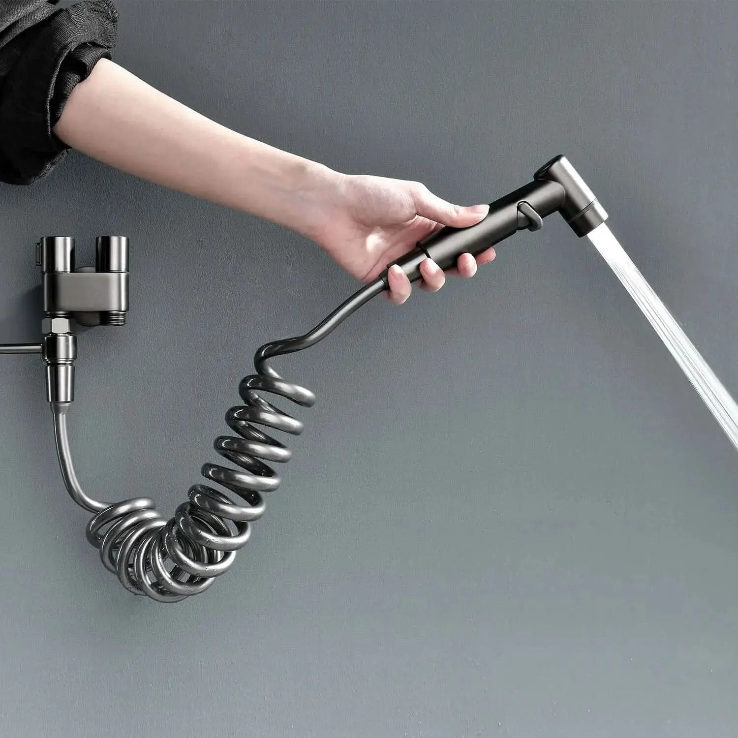 Hygienische Dusche für das komplette Badezimmer mit verstellbarem Hochdruckstrahl – einfache Installation – mein Shop