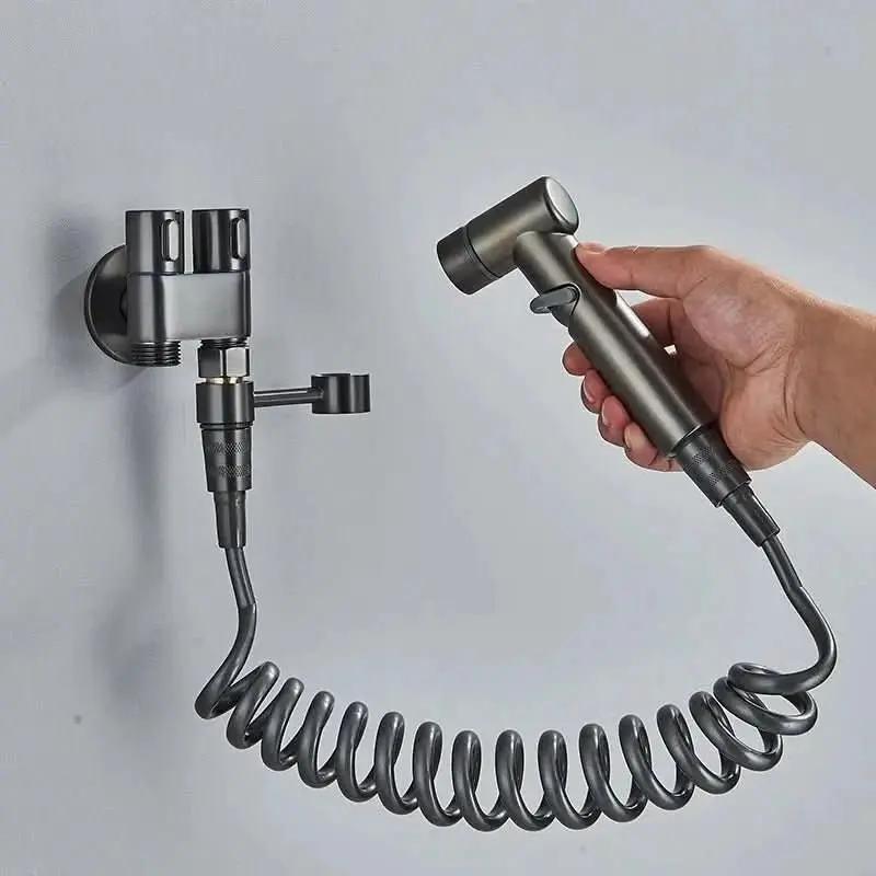 Hygienische Dusche für das komplette Badezimmer mit verstellbarem Hochdruckstrahl – einfache Installation – mein Shop