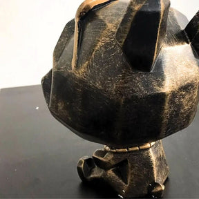 Estatueta Decorativa Bulldog Francês Porta Itens - Charme e Funcionalidade para Seu Ambiente - Minha loja