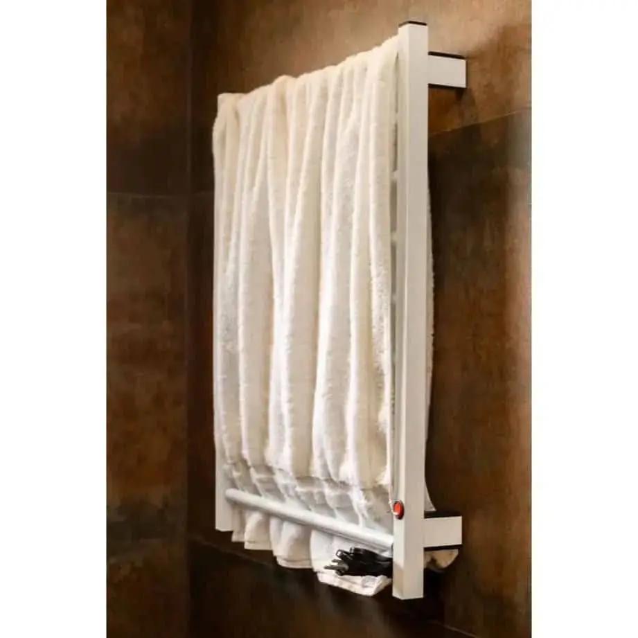 Thermo-Handtuchhalter aus Aluminium, Handtuchhalter aus Elektroholz zum Erhitzen und Trocknen von Handtüchern – Mein Shop