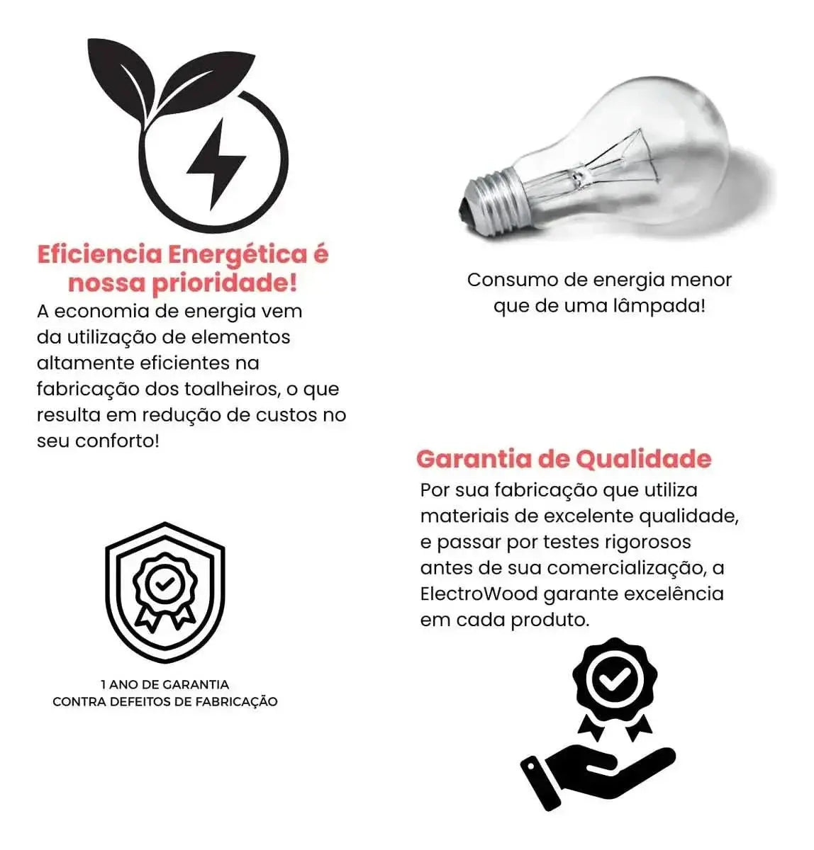 Thermo-Handtuchhalter aus Aluminium, Handtuchhalter aus Elektroholz zum Erhitzen und Trocknen von Handtüchern – Mein Shop