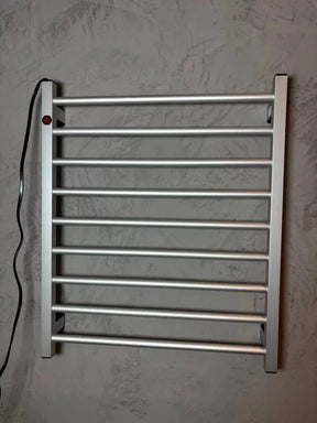 Toalheiro Térmico Alumínio Porta Toalha Electrowood Aquece e Seca Toalhas - Minha loja