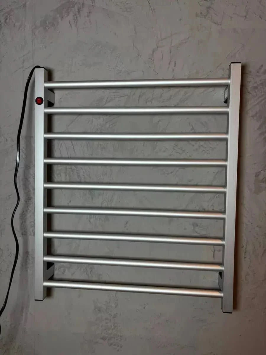 Toalheiro Térmico Alumínio Porta Toalha Electrowood Aquece e Seca Toalhas - Minha loja