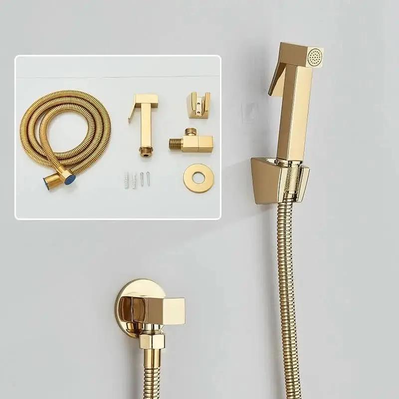 Hygienische Dusche für Badezimmer aus Edelstahl mit Bidetbrause aus 100 % Metall – Qualität und Haltbarkeit – Mein Shop