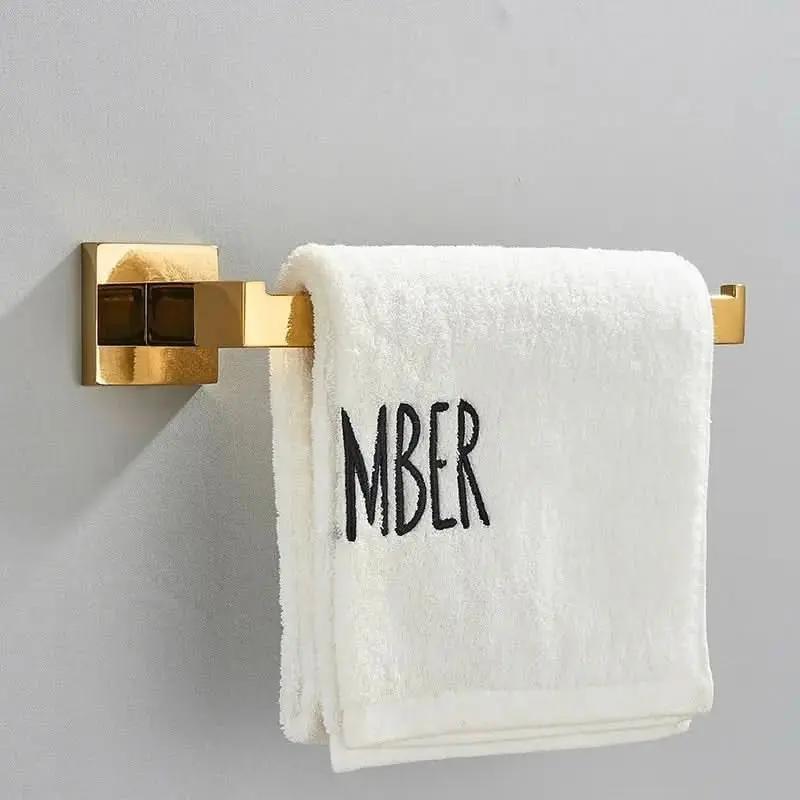 Handtuchhalter für das Badezimmer, 26 cm, quadratisch, Edelstahl – Mein Shop