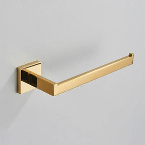 Porta Toalha Rosto Para Banheiro 26cm Quadrado Inox - Minha loja