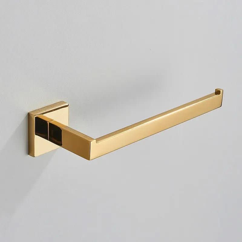 Porta Toalha Rosto Para Banheiro 26cm Quadrado Inox - Minha loja