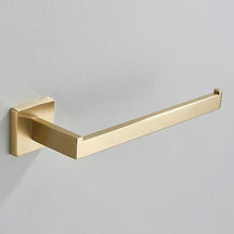 Porta Toalha Rosto Para Banheiro 26cm Quadrado Inox - Minha loja