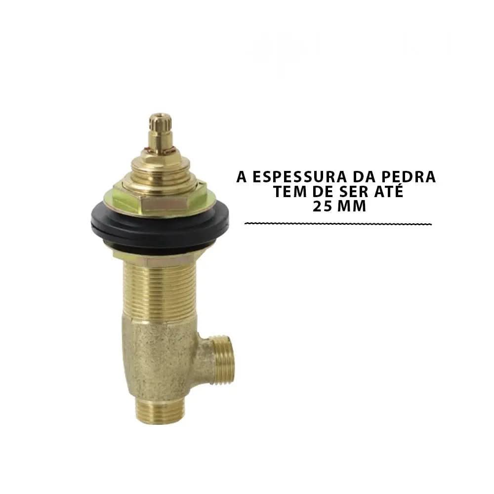 Torneira para Banheiro Misturador para Lavatório - Elegância e Praticidade no Seu Banheiro - Minha loja