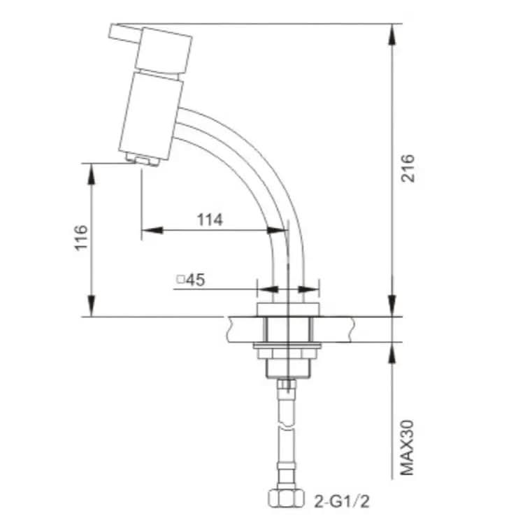 Torneira Misturador Para Banheiro Monocomando FluxoNature – Design e Conforto na Temperatura Ideal - Minha loja