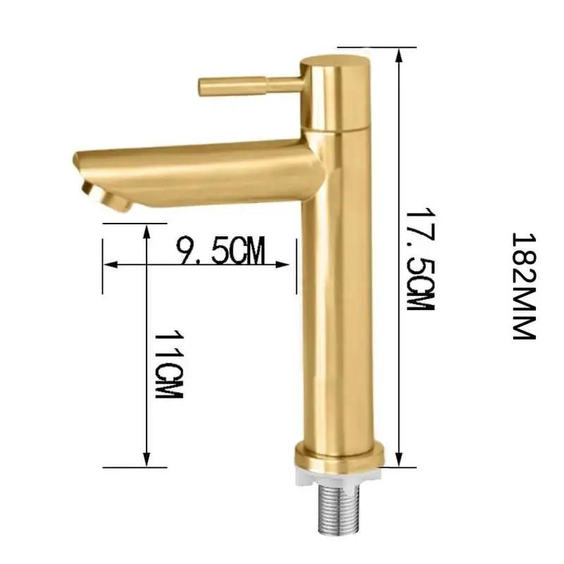 Badezimmerarmatur aus Edelstahl - Mein Shop