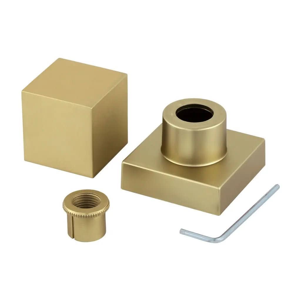 Acabamento De Banheiro Registro Dourado Fosco Metal Padrão Deca - Minha loja