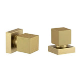 Kit 2 Acabamentos Quadrado Registro Dourado Fosco Metal Padrão Deca – Sofisticação e Durabilidade - Minha loja