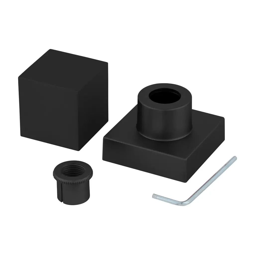 Acabamento Quadrado Preto Fosco Registro Metal Padrão Deca – Estilo e Resistência - Minha loja
