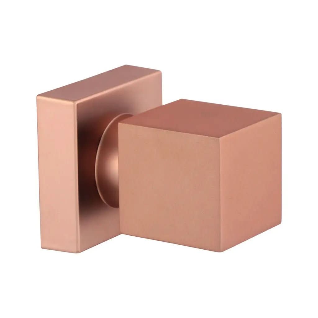 Acabamento para Banheiro Registro Quadrado Rose Gold Fosco Padrão Deca 3/4 - Sofisticação e Funcionalidade - Minha loja