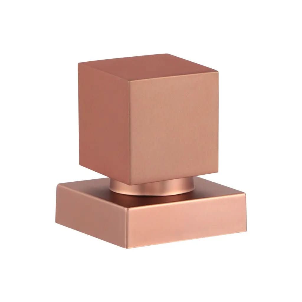Acabamento para Banheiro Registro Quadrado Rose Gold Fosco Padrão Deca 3/4 - Sofisticação e Funcionalidade - Minha loja