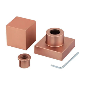 Acabamento para Banheiro Registro Quadrado Rose Gold Fosco Padrão Deca 3/4 - Sofisticação e Funcionalidade - Minha loja