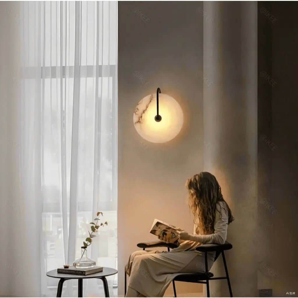 Luminária De Parede Arandela Nórdica Interna – Minimalismo Sofisticado Que Transforma Ambientes - Minha loja