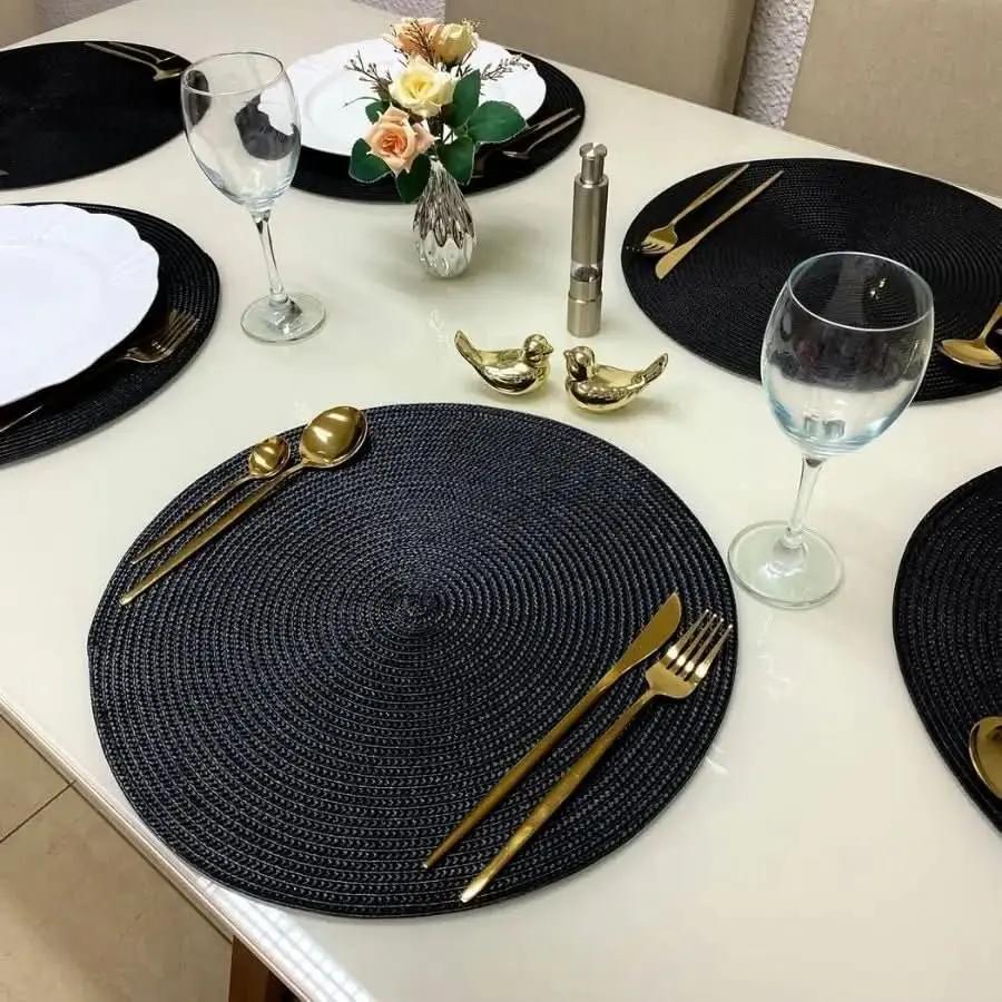 Souplast Rundes Tischset, Esstischset, Küche, 38 cm – Mein Shop