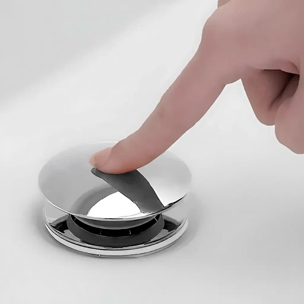 Válvula Click De Inox Pia de Banheiro Lavatório – Qualidade e Praticidade - Minha loja