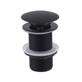 Válvula Click Inox Preto Black – Sofisticação para Cuba de Banheiro - Minha loja
