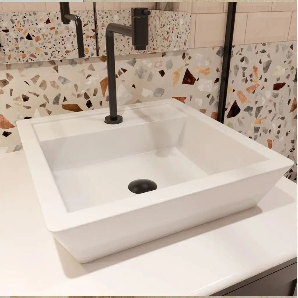 Válvula Click Inox Preto Black – Sofisticação para Cuba de Banheiro - Minha loja