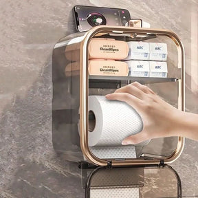 Porta Papel Higiênico De Parede Moderno - Minha loja