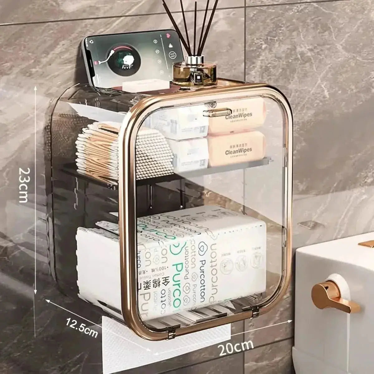 Moderner Wand-Toilettenpapierhalter – Mein Shop