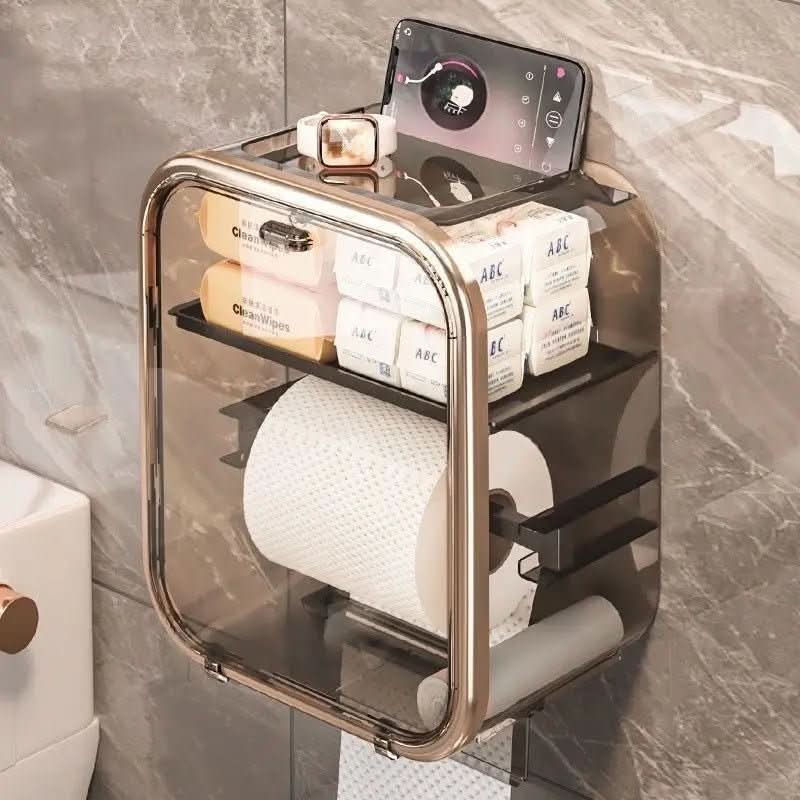 Porta Papel Higiênico De Parede Moderno - Minha loja