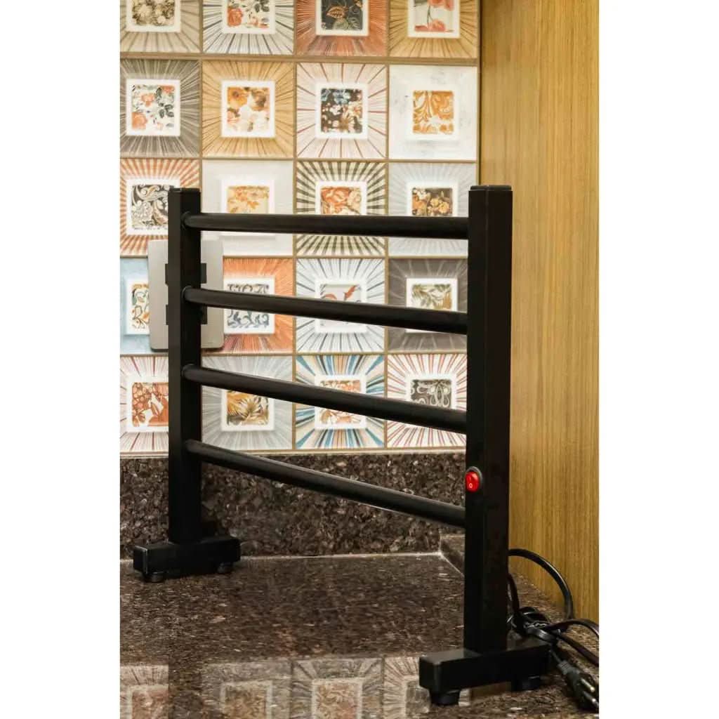 Toalheiro Térmico Porta Toalha Electrowood Portátil de Bancada - Minha loja
