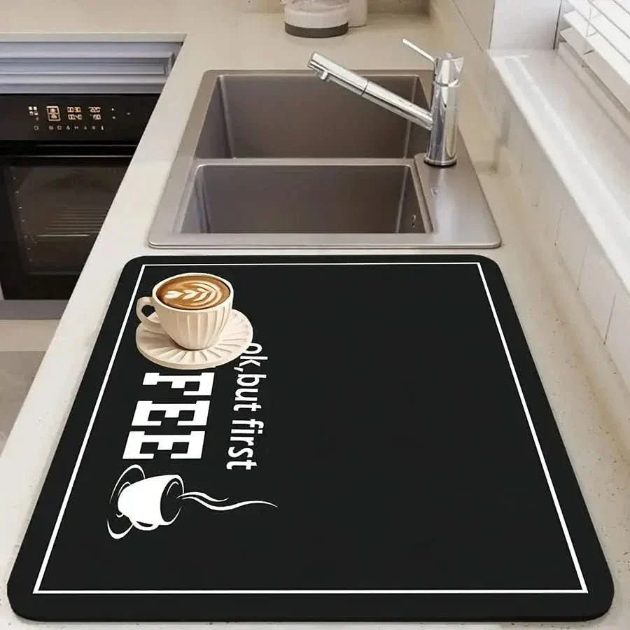 Tapete Escorredor de Louça Ultra Absorvente – Praticidade na Sua Cozinha - Minha loja