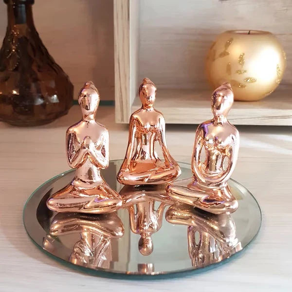 Dekorative Meditationsstatue