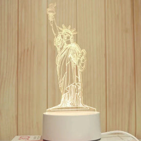 Kreative 3D-LED-Tischlampe