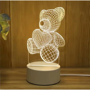 Kreative 3D-LED-Tischlampe
