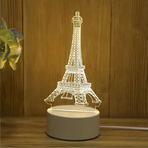 Kreative 3D-LED-Tischlampe